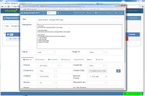 Requirement Management - Manage your requirements in easy way