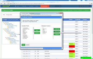 Test Case Management - Fully Customized View